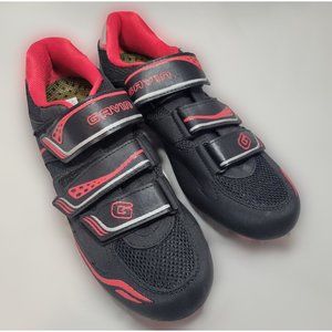 Gavin Black Red White Striped Cycling Shoes Men US 10.5 Women US 11.5 EUR 45